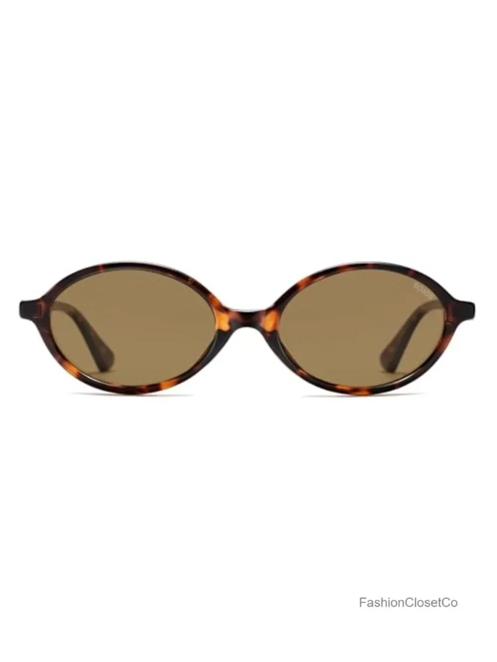 Retro Oval Polarized Sunglasses with UV400 Protection